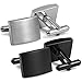 FIBO STEEL Stainless Steel Cufflinks for Men Tuxedo Cufflinks and Studs for Wedding, Business, Formal Events Classic Custom Cuff Links for Men