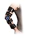 Orthomen Hinged Post-Op Elbow Brace, Adjustable ROM Arm Brace After Surgery Recovery Support (Left)