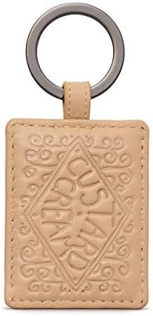 Yoshi Custard Cream Biscuit Leather Keyring - Image 3