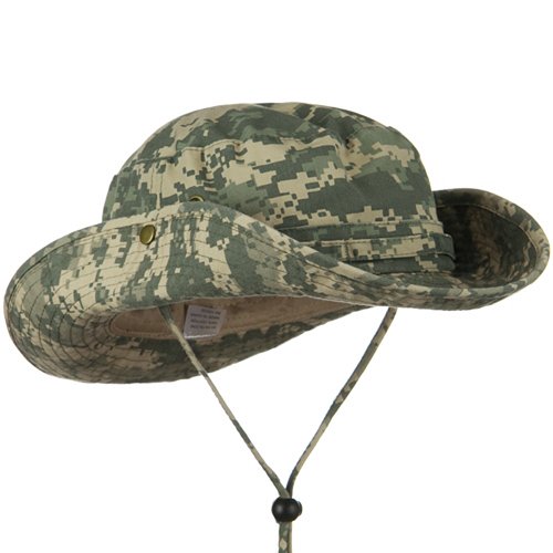Big Size Washed Hunting Hat-Digital Camo XL