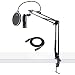 Audio-Technica AT2020 Condenser Studio Microphone with Knox Studio Stand, Pop Filter and XLR Cable