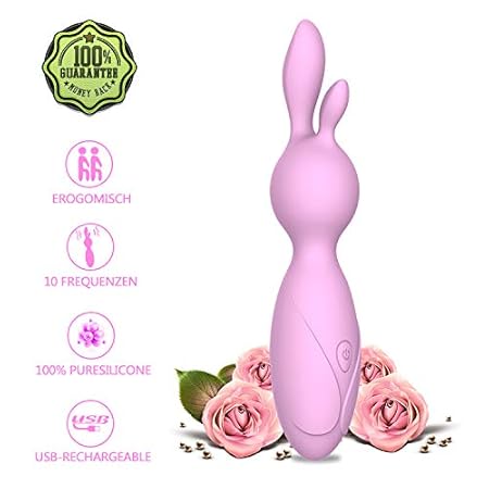 Kleine Vibratoren für Frauen, Extra dünner Vibrator, auch für Klitoris und G-Punkt für sie -Ideales Sexspielzeug für Vorspeis