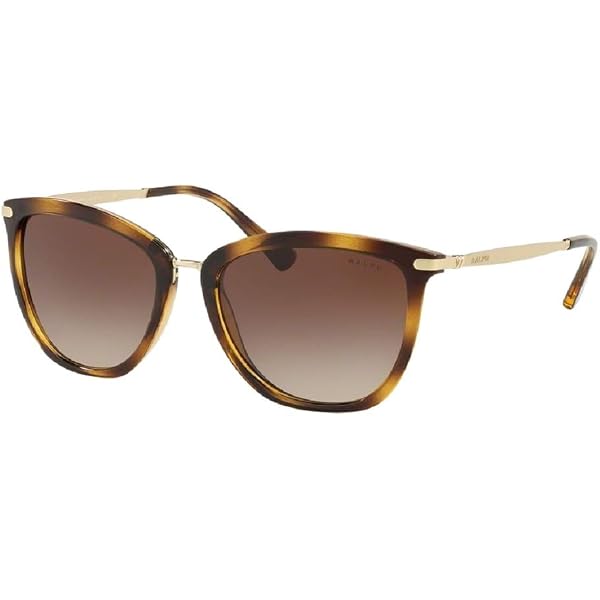 Amazon.com: Ralph Lauren RA5203 109013 54MM Black Nude/Brown