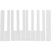 Piano Key Top Piano Accessories The White Keyboard Top Does Not Require Sanding For Easy Installation Of The Piano Key Replacement