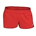 Soffe Women's Low Rise Authentic Cheer Short, Red, Small