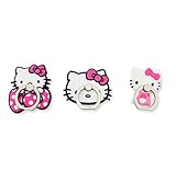 Finex - SET of 3 - Hello Kitty Mobile Phone Ring Horizontal & Vertical Compact Kickstand Rotates 360 Freely - Random