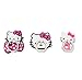 Finex - SET of 3 - Hello Kitty Mobile Phone Ring Horizontal & Vertical Compact Kickstand Rotates 360 Freely - Random