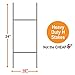 Vibe Ink Everybody Sucks We're Screwed 2020 Funny Novelty Political Yard Sign with Metal Stake - 24x18 Large, Waterproof, Double-Sided Print, Made in The USA!