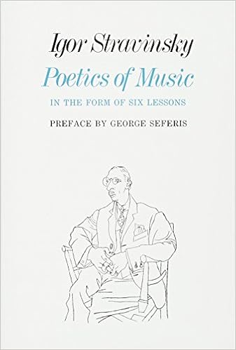 Poetics Of Music In The Form Of Six Lessons The Charles Eliot Norton Lectures Stravinsky Igor 9780674678569 Amazon Com Books
