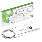 Tatuo CPAP Tube Cleaning Brush 7 Feet Flexible, 7 Inch Handy Brush with 5 Pack Mini Nylon Brush Set 4 Inch for Standard Tubing in 22 mm Diameter