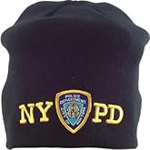 Artisan Owl NY Police Department Souvenir Beanie – Black, One Size