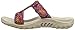 Skechers Women's Reggae Python Dress Sandal,Fuschia,10 M US