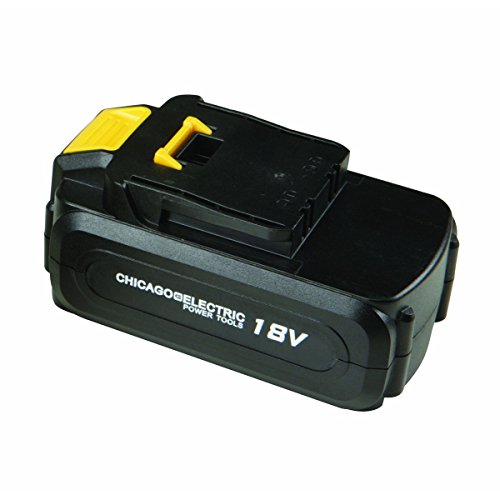 Chicago 68860 18v nicd replacement battery 1500 mah