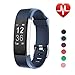 LETSCOM Fitness Tracker HR, Smart Watch with Heart Rate Monitor Sleep Monitor Step Counter Pedometer, IP67 Waterproof Wireless Activity Tracker Watch for Women Men Kids