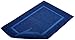 Amazon Basics Banded Bathroom Bath Mat, Navy Blue, 31