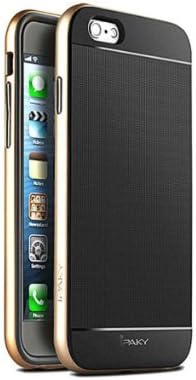 Ipaky Iphone 6 4.7 Case - Slim Fit Hybrid Bumper Cover Case (Flexible TPU + Hard Pc) Exclusive for Apple Iphone 6 4.7" (2014) (champagne gold)