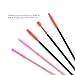 NUOLUX Mascara Brush,50pcs Disposable Silicone Mascara Wands Brush Set