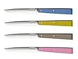 Opinel No 125 Bon Appetit 4 Piece Table Knife Set, Countryside