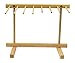 Southern Homewares Collapsible Wooden Pasta Drying Rack – Natural Beechwood Pasta Hanger for Fresh Pasta, Noodles, and Spaghetti – Easy to Assemble, Compact Design – Ideal for Home Pasta Making