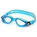 Aqua Sphere Kaiman Swim Goggle (Small, Clear Lens/Blue Frame)