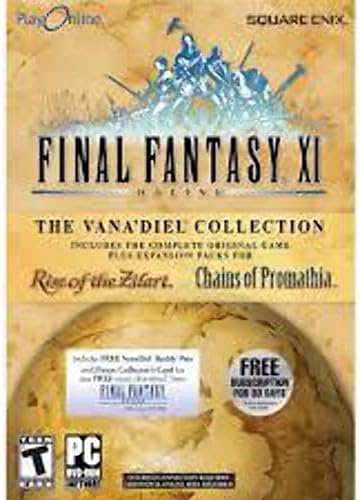 Amazon.com: Final Fantasy XI: The Vana'diel Collection 2007 - PC
