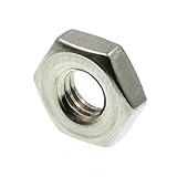 Prime-Line 9074211 Machine Screw Hex Nuts, #10-32, Grade 18-8 Stainless Steel, 50-Pack