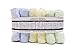 B.B. Bamboo Baby Washcloths by Bodacious Bambino | Newborn Towel Set 6-Pack | Super Soft Absorbent Baby Towels for Sensitive Skin