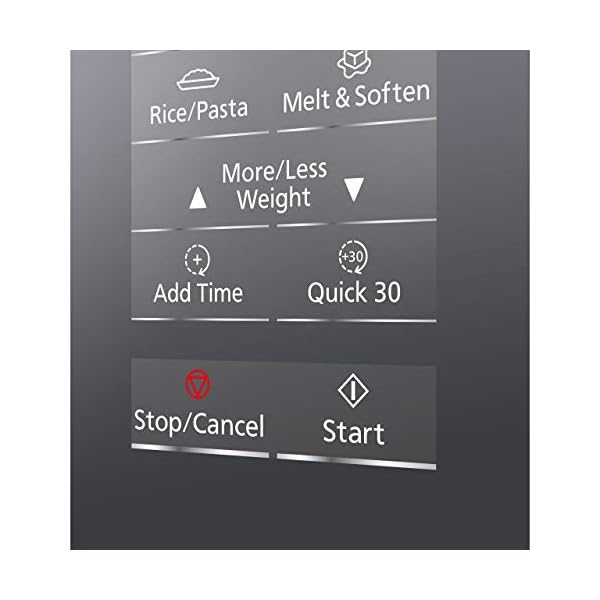 Panasonic PA4600 NN-ST46KBBPQ Microwave, Black, 18/8 Stainless Steel, 1000 W, 32 liters