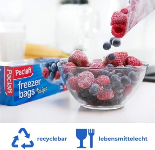 , Bolsas para congelación de 6 litros, 20 unidades, transparentes — foto 3 de 4