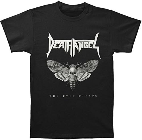 DEATH ANGEL Men's Evil Divide Moth T-Shirt Black