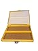 100 Capacity Slide Storage Box, Yellow. 97-0129