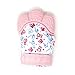 My Mini Mitt | Teething Mitten | Soothing Gum Relief Toy Glove & Teether for Babies, Infants, Toddlers, Boy & Girl | 3-12 Months | Baby Shower Gift + BONUS Storage Pouch (Pink)