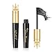 4D False Lash Effect Volumising Thickening Mascara - Longer,Thicker, Voluminous Eyelashes, Long-Lasting, All Day Exquisitely Lush, Full, Long, Thick, Smudge-Proof Eyelashes (1 pack)