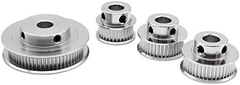 Laliva 3D Printer - 5pcs/lot GT2 Timing Pulleys 30 36 40 60 Tooth 2GT Wheel Parts Bore 5mm 8mm Aluminium Gear Teeth Width 6mm 10mm 3D Printers Part - (Size: 36T W6 B6.35)