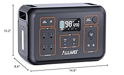 ALLWEI LiFePO4 Portable Power Station 1200W