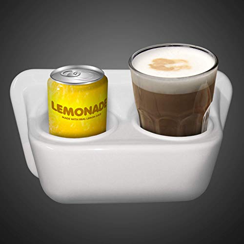 Marine Drink Caddy, Boat Cup Holder, Acrylic Capped ABS Plastic