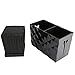 Salon Barber Scissors Shear Holder Rack for Hairdressers, Scissor Storage Case Keeper Modern Hairdressing Combs Clips Desktop Desk Organizer Accessories for Babers Station Office Home - Black