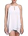MOQUEEN Women's Sleeveless Chiffon Tank Top Shirts Crew Vest 960