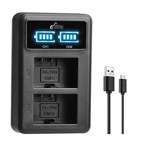 Pickle Power 2Pcs EN-EL19 Camera Battery and Type-C Charger for Nikon Coolpix W150 A100 S33 S6900 S3700 S2800 S3600 S6800 S4400 S6600 S6500 S2700 S3200 S3300 S6400 S4200 (BMB9)