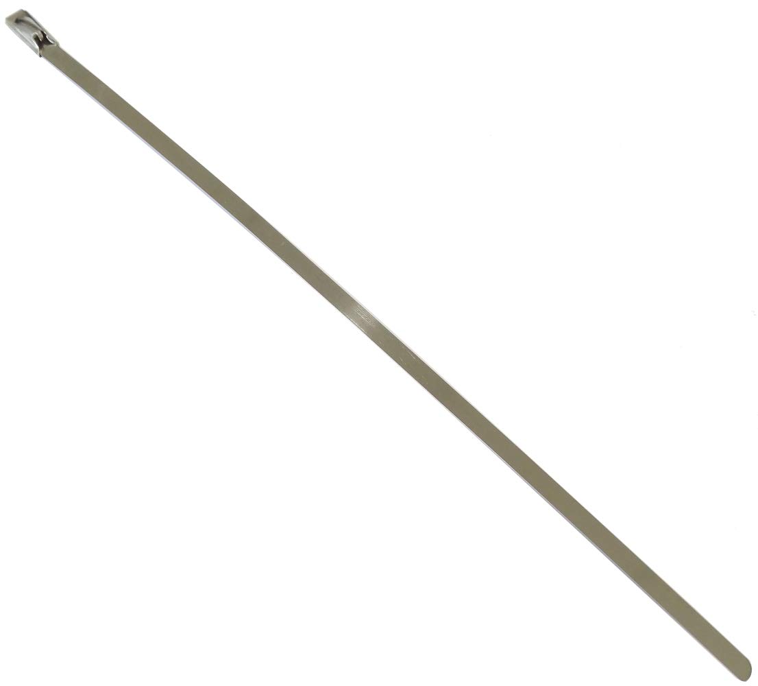 Aerzetix C42127 10 Stainless Steel Stainless Steel Clamps 4.6 mm x 200 mm 20 cm