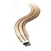 Tape in Human Hair Extensions 20 inch Highlight Double Side Tape Seamless Skin Weft Natural Hair Extensions Long Straight Silky (20