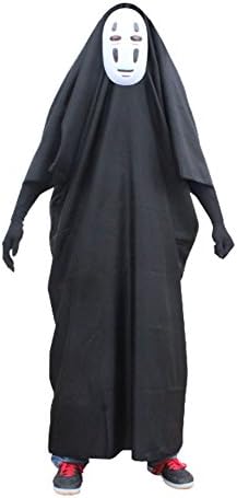 Film Spirited Away "No Male Face" Cosplay Costume-Small