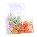 Outus 300 Pieces Clear Cellophane Bags Self Adhesive Sealing Gift Treat Opp Small Adhesive Plastic Bags for Cookies Candy, Soap, Cookie, Christmas Birthday Party Decorative(5 x 7 Inches)