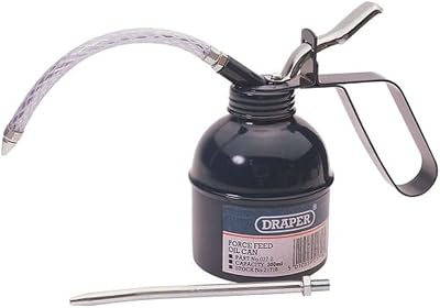 Draper 21718 Force Feed Oil Can 300ml with Flexible and Rigid Spouts