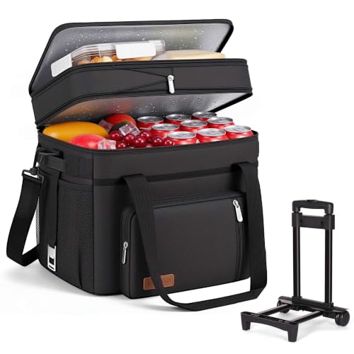 MIYCOO Cooler Bag Wheels Double Deck