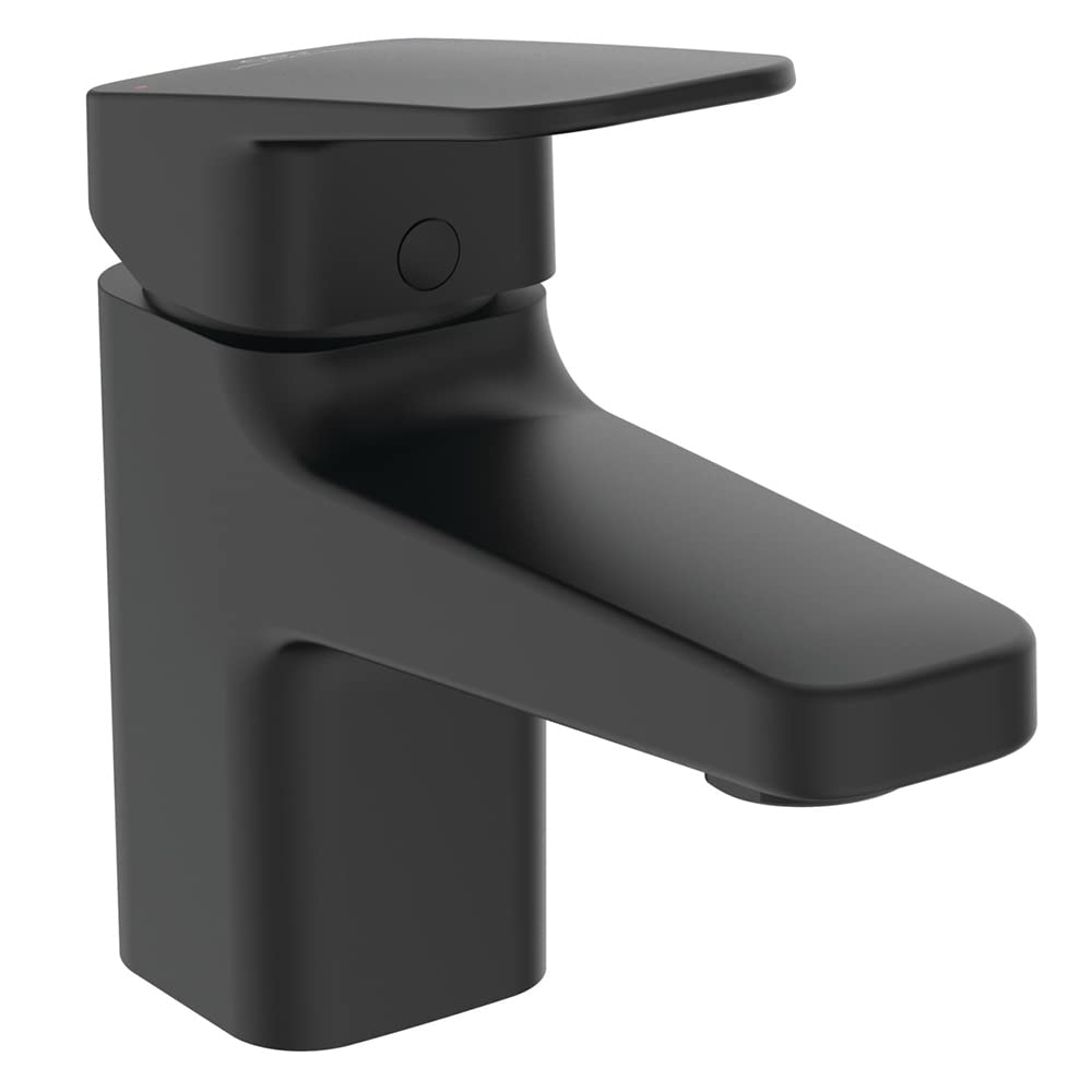 Ideal Standard Ceraplan Single Lever Mini Basin Mixer, BD208XG, Silk Black — image 1
