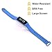 The Brand New Designed Potty Training Bracelet (Blue) with Water Resistance Function and Small Sized Watchband - Made with 100% Non-Toxic, BPA/Latex Free Silicone Rubber