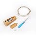 Cooo 2 Lamp Sets Wine Bottle Lights with Cork 20Led,6pre-Installed Battery, LED Fairy Lights Battery Operated DIY Room Party Christmas Halloween Wedding Birthday Dinner Bar Decor -Warm White