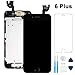 Full Assembly for iPhone 6 Plus Screen Replacement Black LCD Touch Digitizer Display with Front Cameraï¼ŒEar Speakerï¼ŒFacing Proximity Sensor with Home Buttonï¼ŒRepair Tools