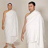 Hygienic Ahram / Ihram for Hajj & Umrah | 100% cotton Men's 2 pcs set